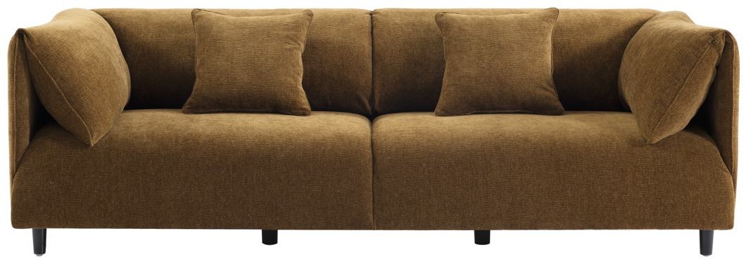 Dominic 3 Seater Sofa in Butterscotch, front view
