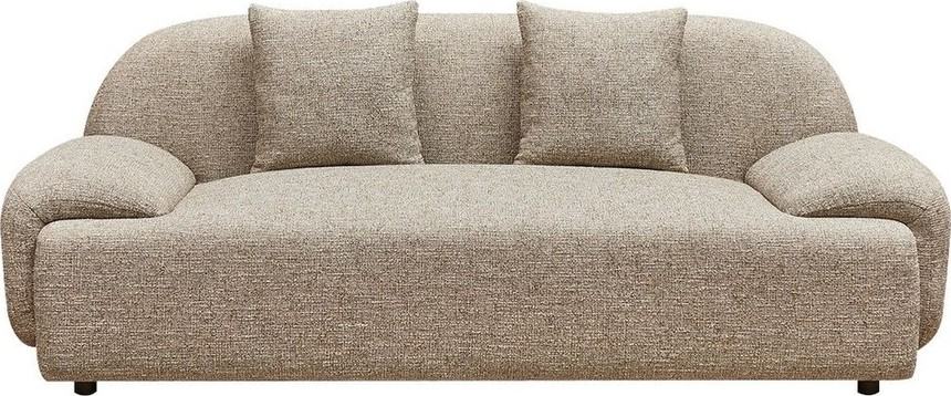 Remi 3 Seater Sofa, Tweed Brown